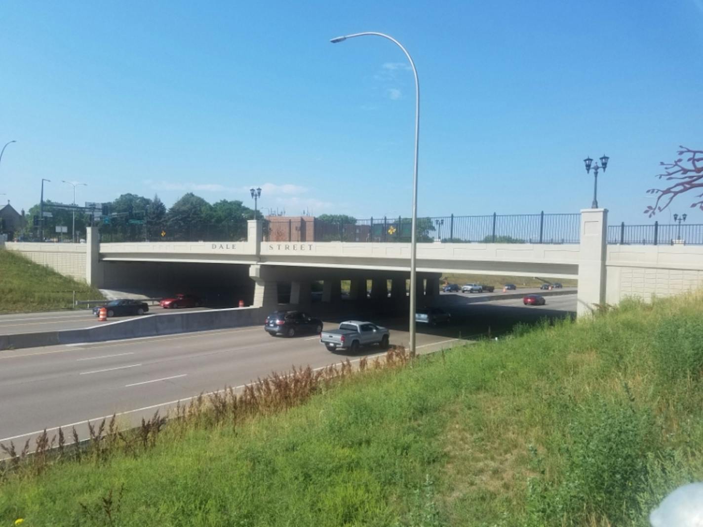 The new Dale Street bridge over I-94 in St. Paul.