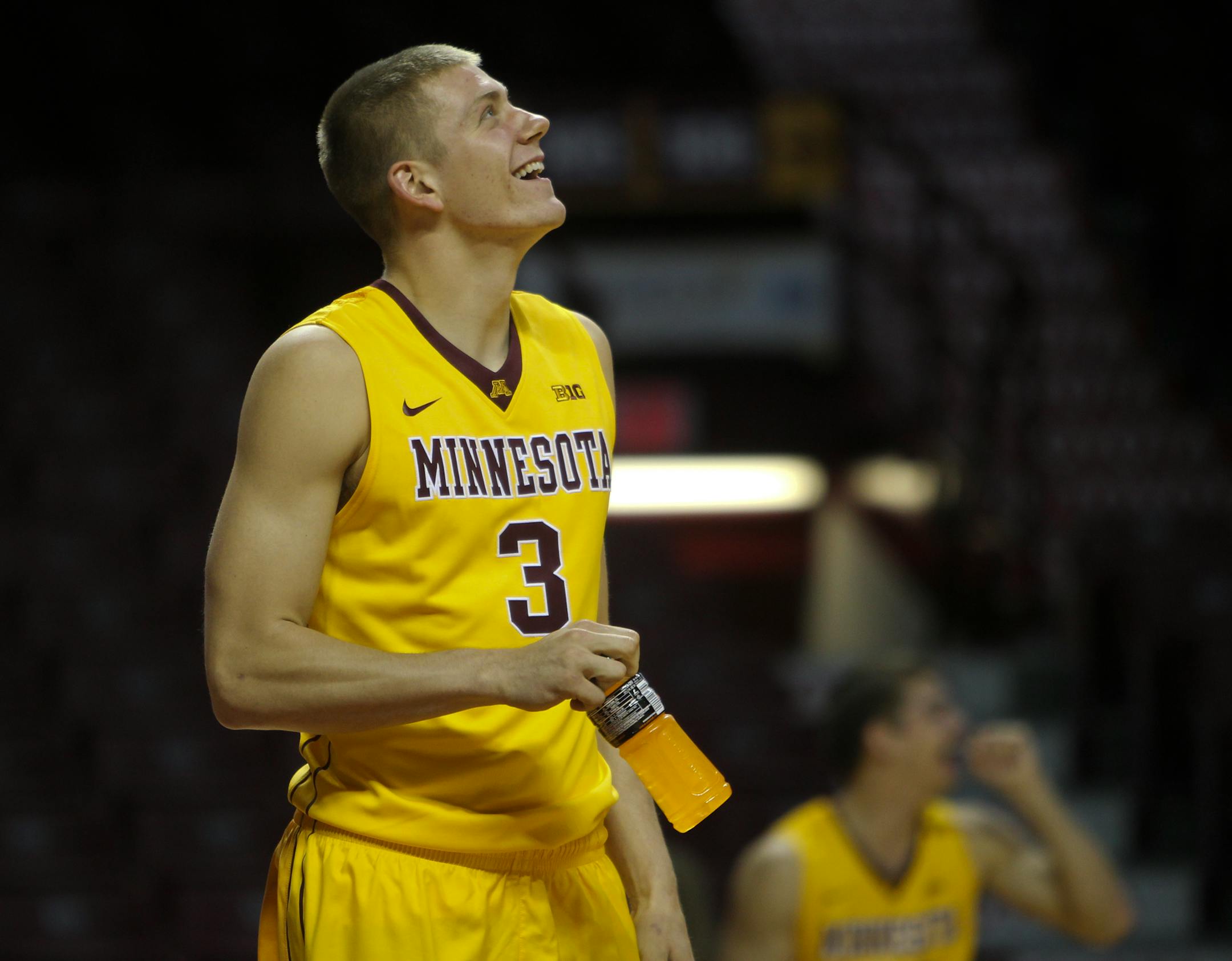 Gophers basketball player/high jumper Wally Ellenson