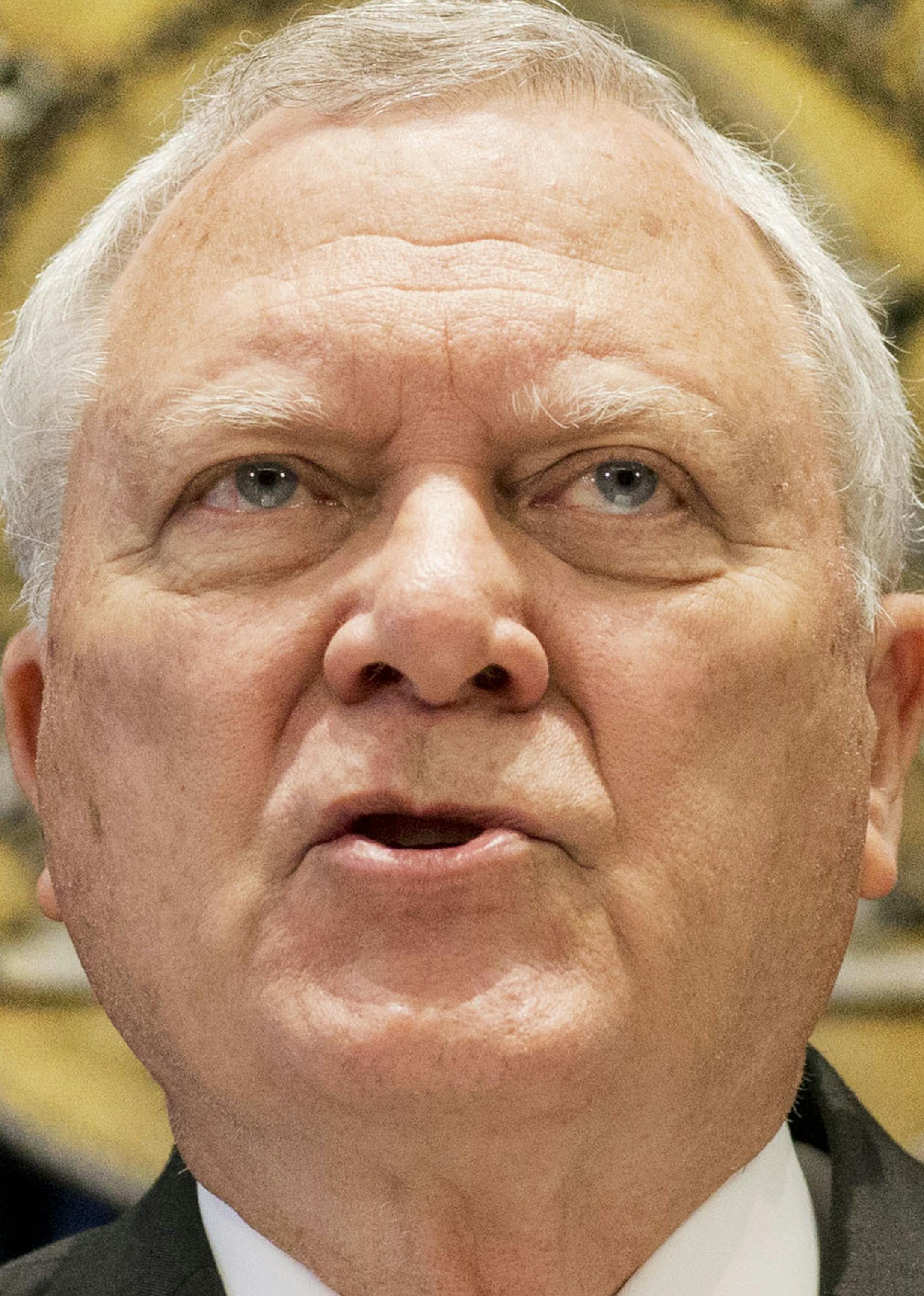 Georgia Gov. Nathan Deal speaks during a press conference to announce he has vetoed legislation allowing clergy to refuse performing gay marriage and protecting people who refuse to attend the ceremonies Monday, March 28, 2016, in Atlanta. The Republican rejected the bill on Monday, saying, "I do not think that we have to discriminate against anyone to protect the faith-based community in Georgia." (AP Photo/David Goldman)