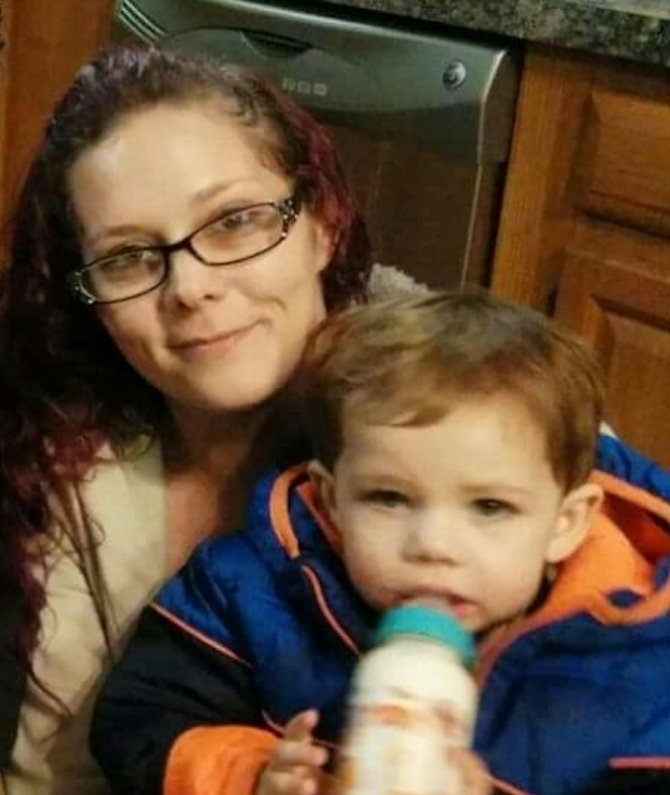 Tiffany Alexander and her 1-year-old son William Magnan died in a Wednesday morning fire at their St. Paul apartment. Credit: Courtesy family