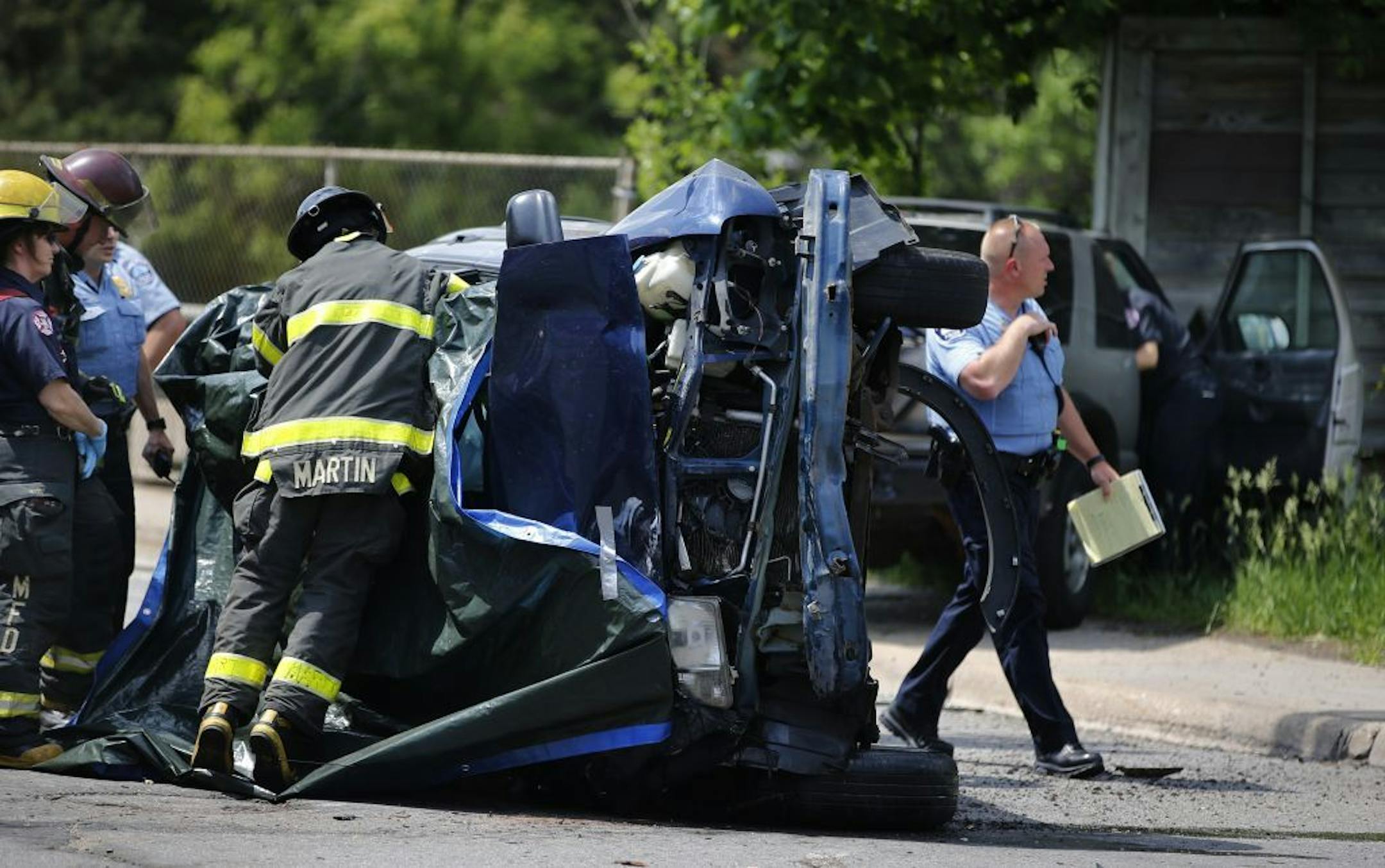 On the intersection of 2nd Ave S and 35th St E, a collision between two vehicles resulted in a fatality .