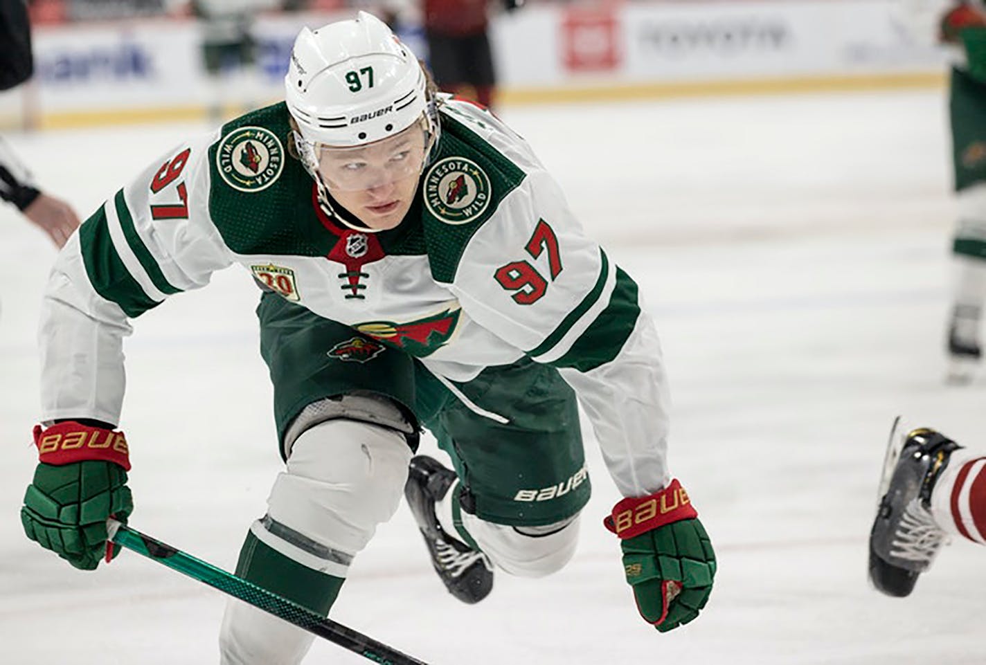 Kirill Kaprizov is the first Minnesota Wild player to be named the NHL's top rookie. (Carlos Gonzalez/Minneapolis Star Tribune/TNS ORG XMIT: 27582809W