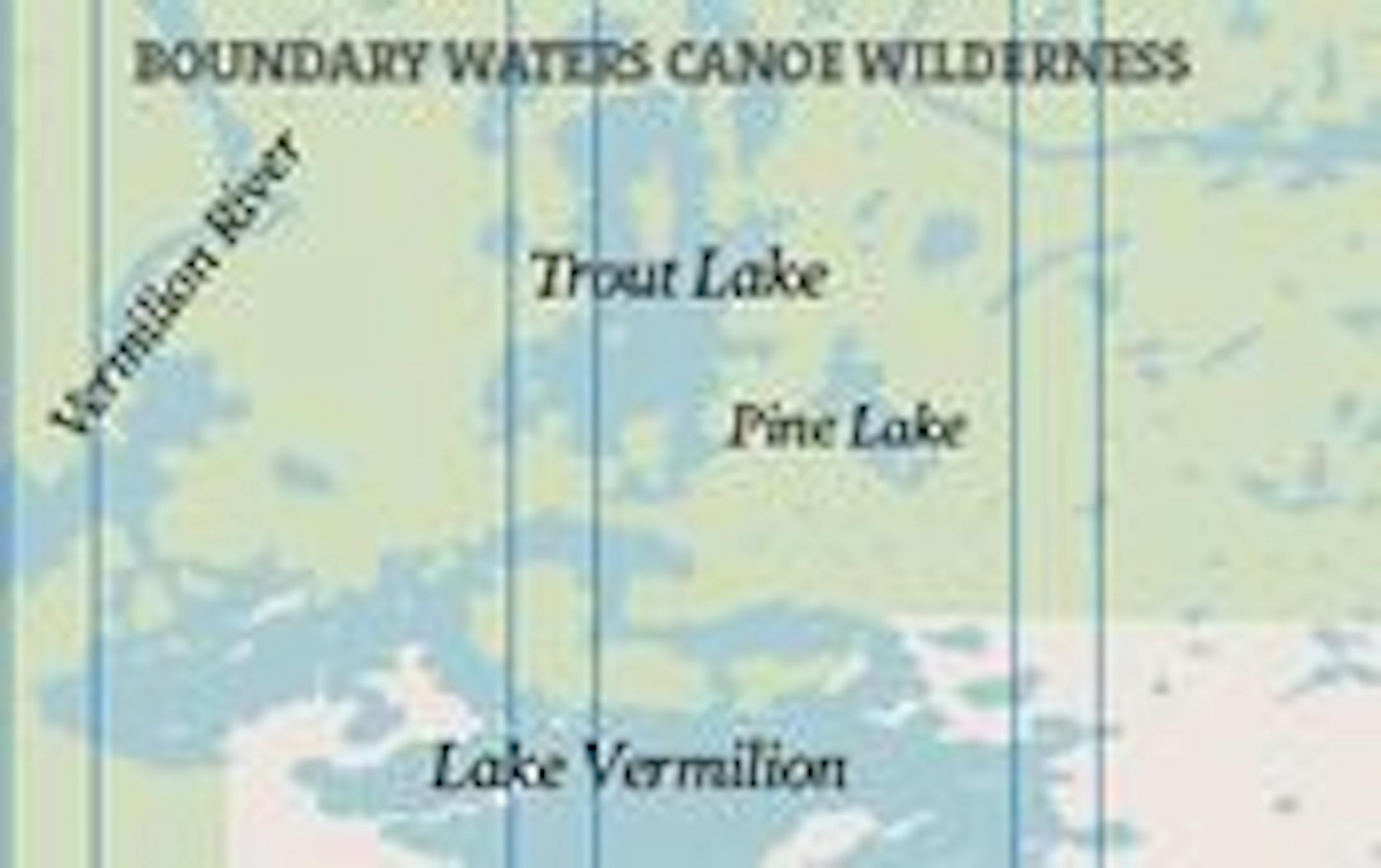 Trout Lake in the BWCA