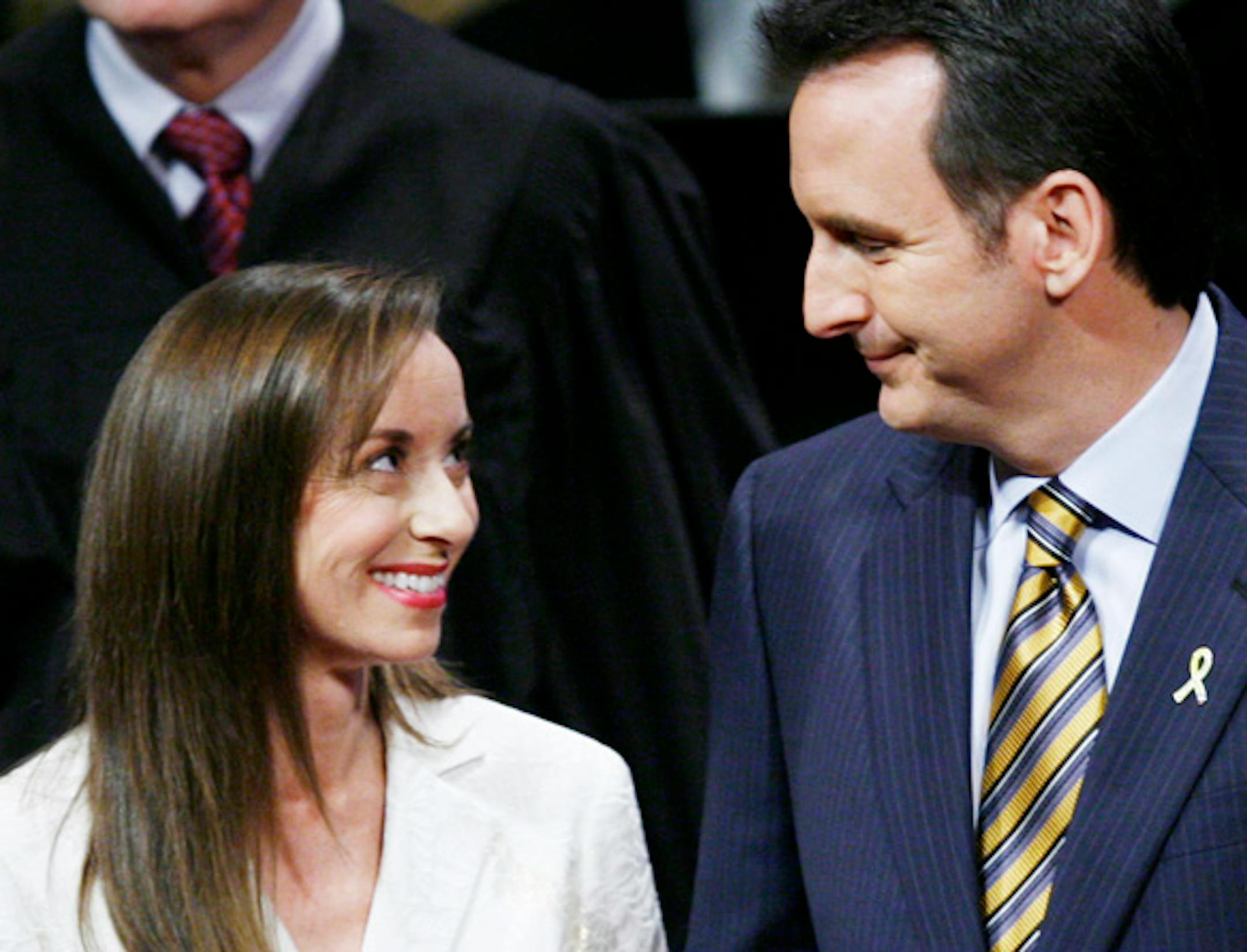 Pawlenty and his wife Mary.