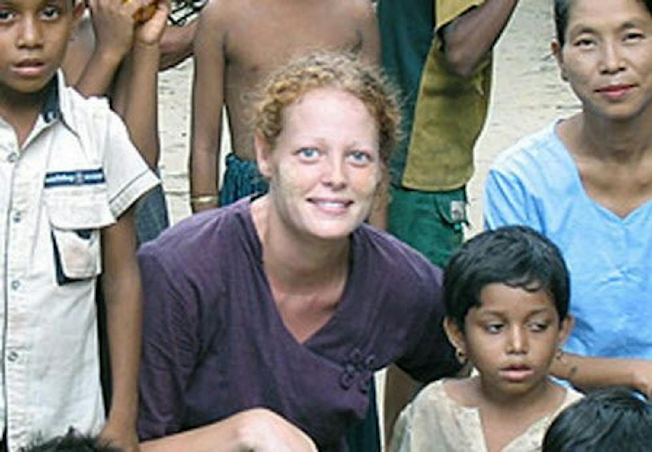 This undated image provided by University of Texas at Arlington shows Kaci Hickox.