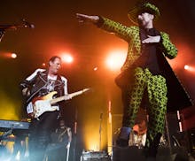Boy George struck a pose as he performed with the rest of Culture Club at Myth Nightclub on Sunday evening. ] Isaac Hale &#xef; isaac.hale@startribune
