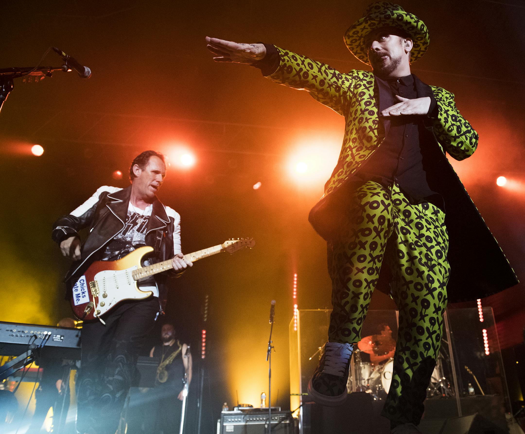 Boy George struck a pose as he performed with the rest of Culture Club at Myth Nightclub on Sunday evening. ] Isaac Hale ï isaac.hale@startribune.com Culture Club performed at Myth Nightclub in Maplewood, MN, on Sunday, July 24, 2016.
