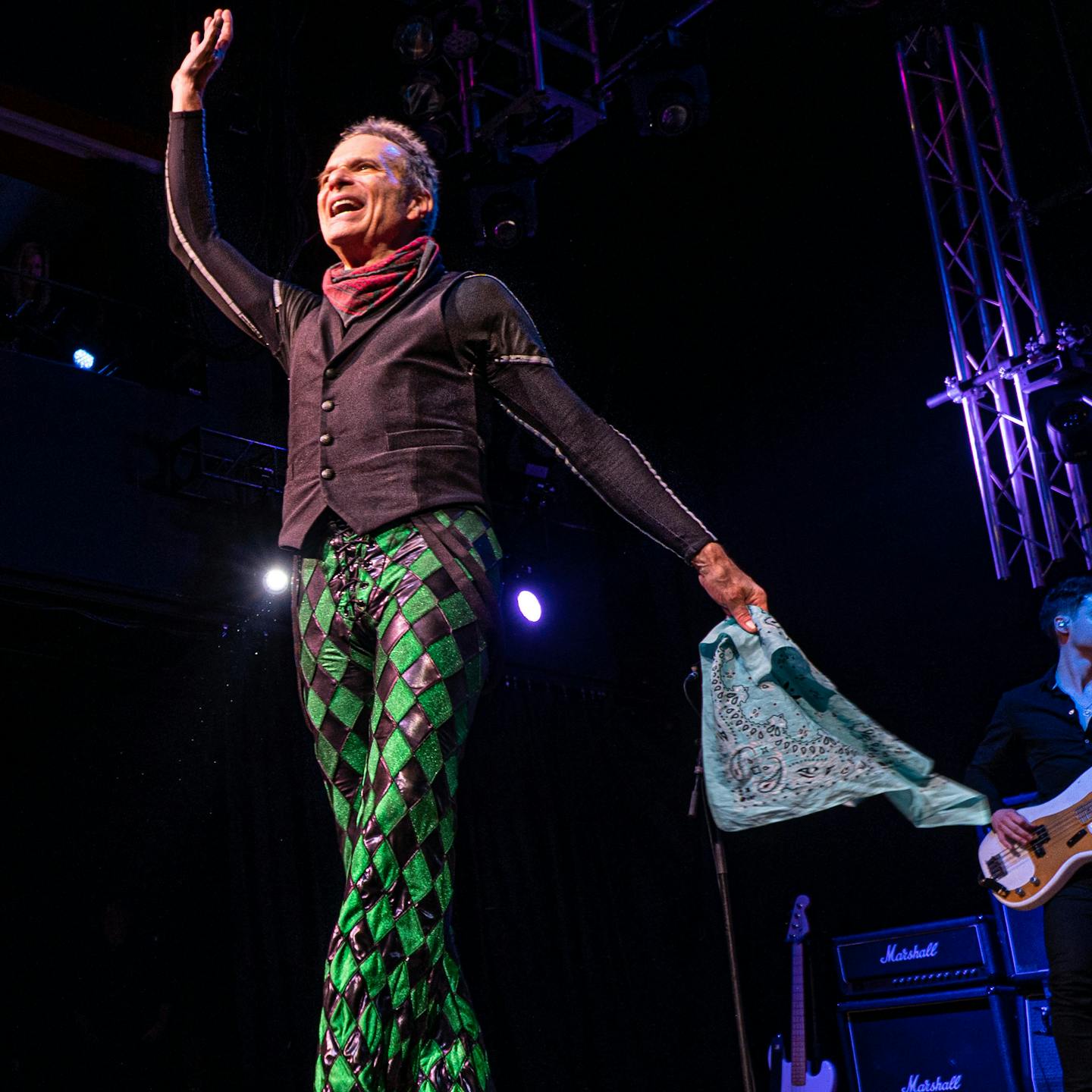 David Lee Roth thanked fans in Las Vegas in January.