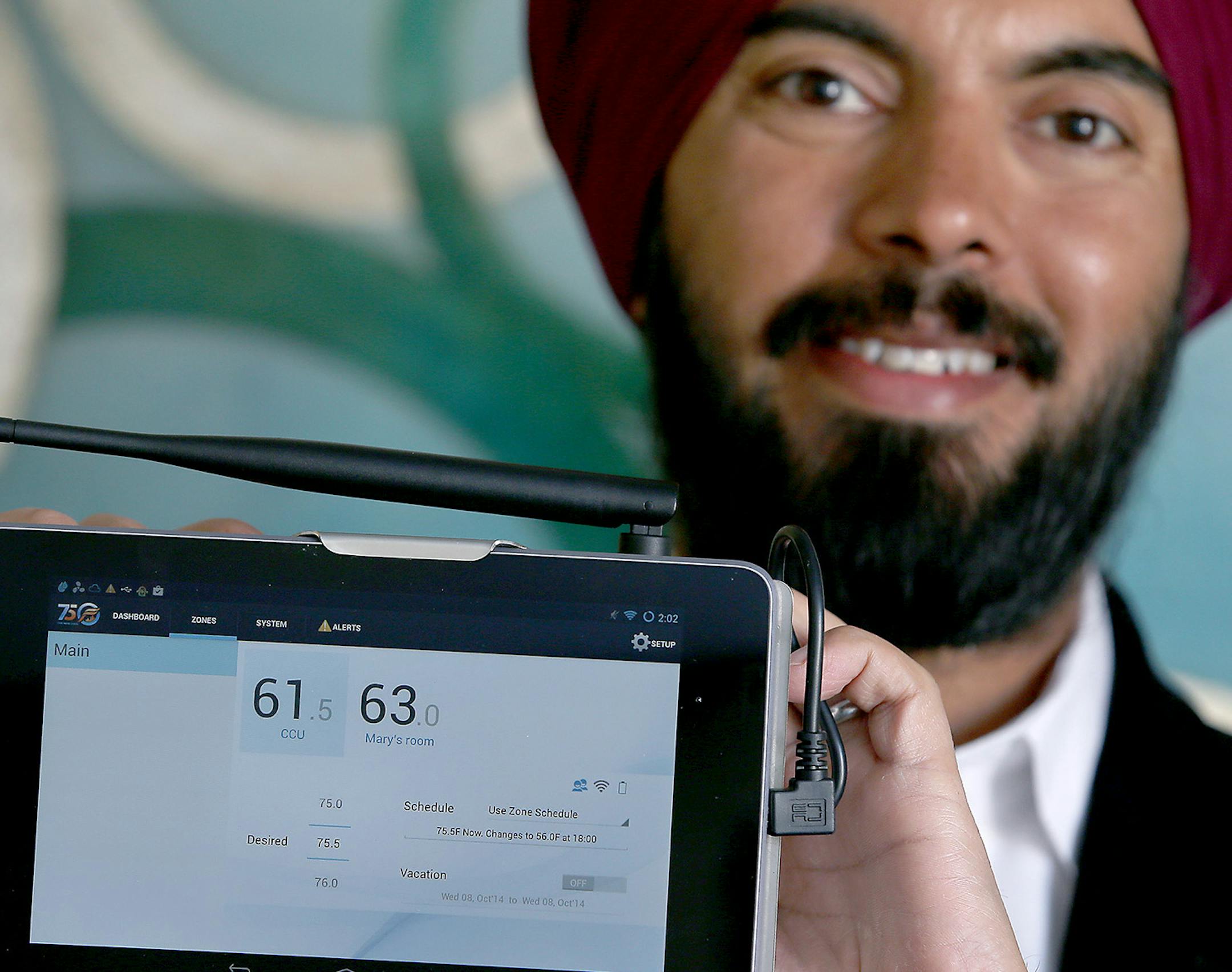 Deepinder Singh: “As a self-respecting engineer, I had to form a company to solve the [temperature-regulation] problem.”