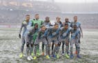 Minnesota United's roster has gone through an extensive overhaul since the starting 11 posed for this prematch photo before the team's 6-1 loss to fel