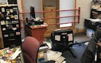 Vandals broke into the Nawayee Center School in south Minneapolis over the Thanksgiving break, destroying art work, trashing offices and stealing two 