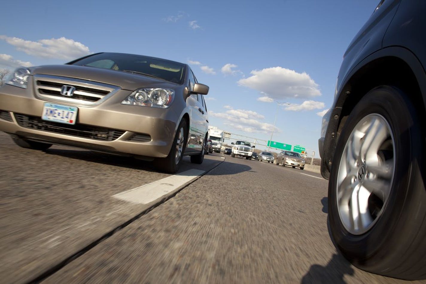 Three years of construction on I-35W in the north metro starts on Sunday.