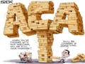 Sack cartoon: Repealing the ACA