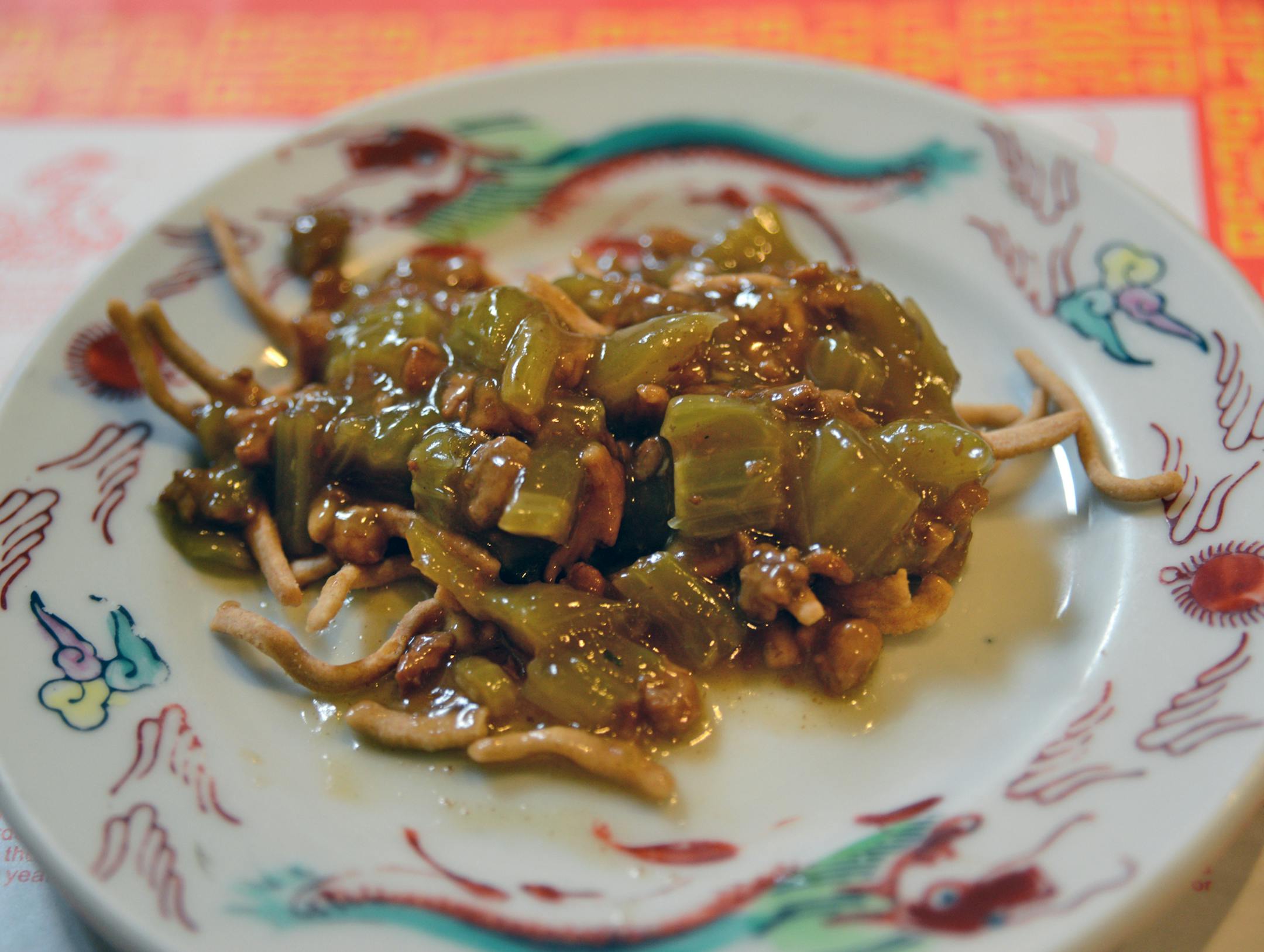 The Dragon House Restuarant is a fixture on Central Ave in Columbia Heights. Chop Suey is one of the popular standards. ] Ethnic restaurants and grocery stores line Central Avenue in Columbia Heights, drawing community members and commuters alike to sample different cultures' cuisines. Richard.Sennott@startribune.com Richard Sennott/Star Tribune Columbia Heights , Minn. Tuesday 3/11/2014) ** (cq)