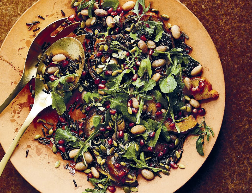 Winter Salad With Cranberry, Beans, Squash and Pomegranate, from 