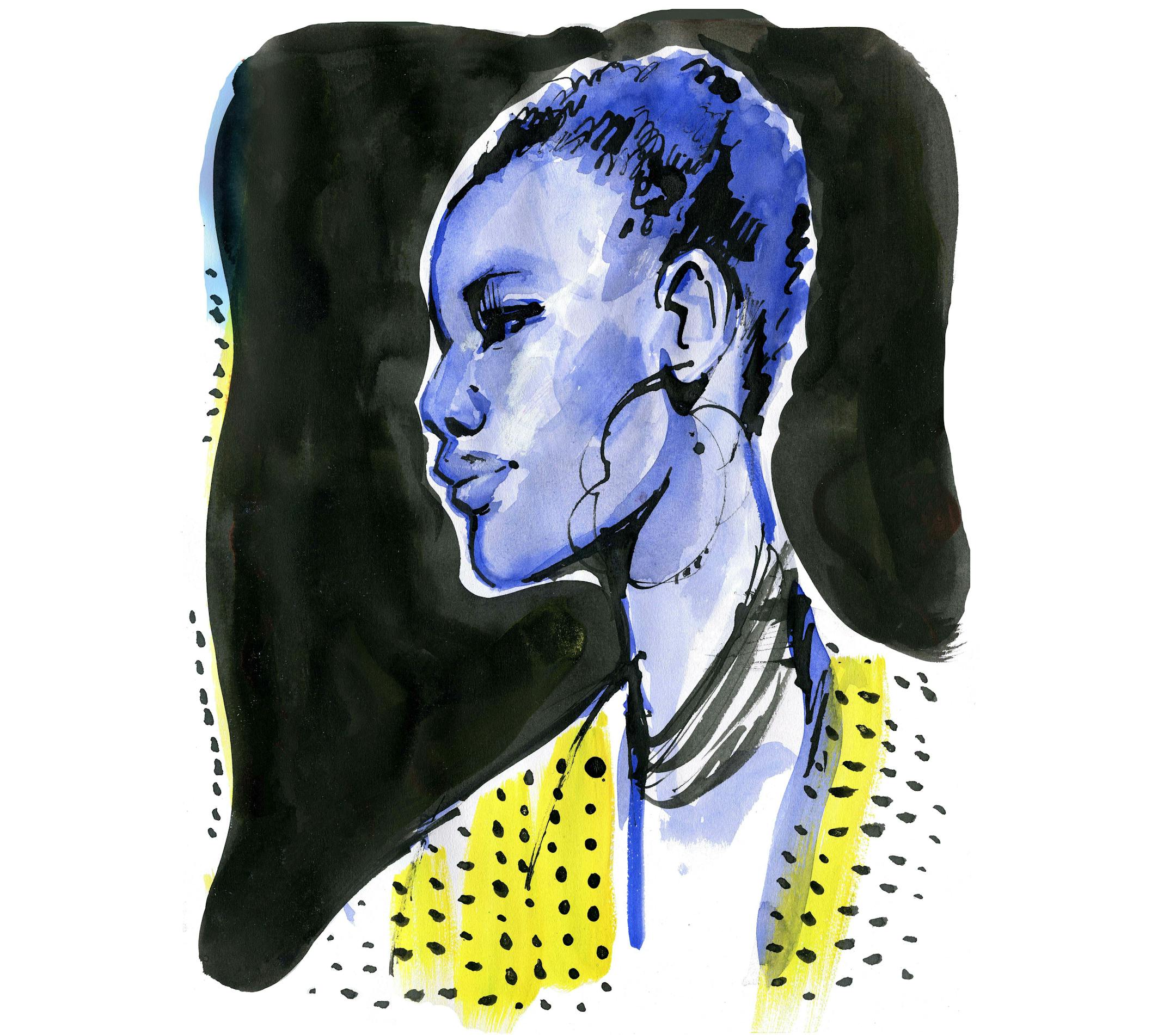 Work by illustrator Claire Ward.