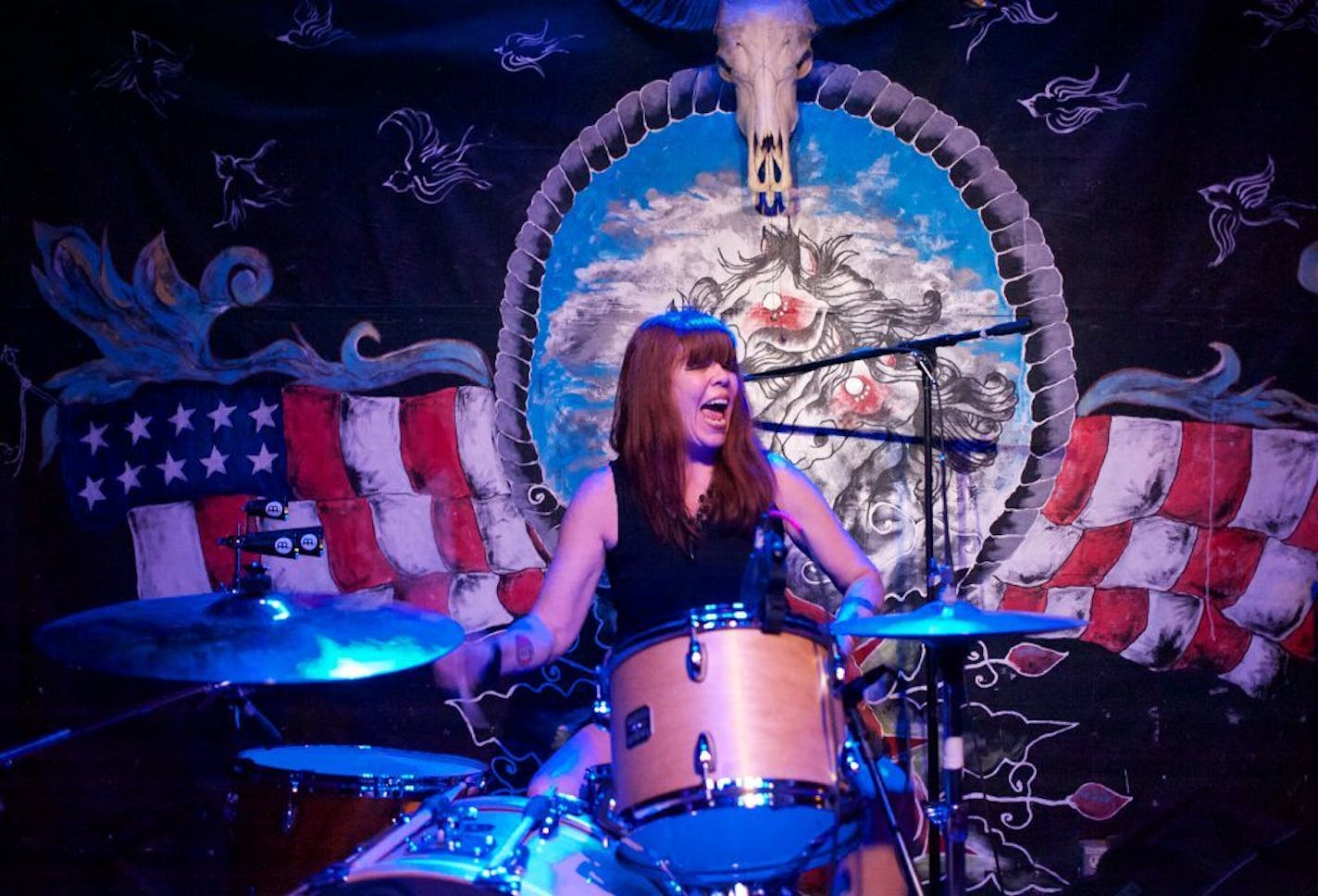 Babes in Toyland performs at Pappy and Harriets, Joshua Tree CA, Feb.10, 2015 - one years use rights