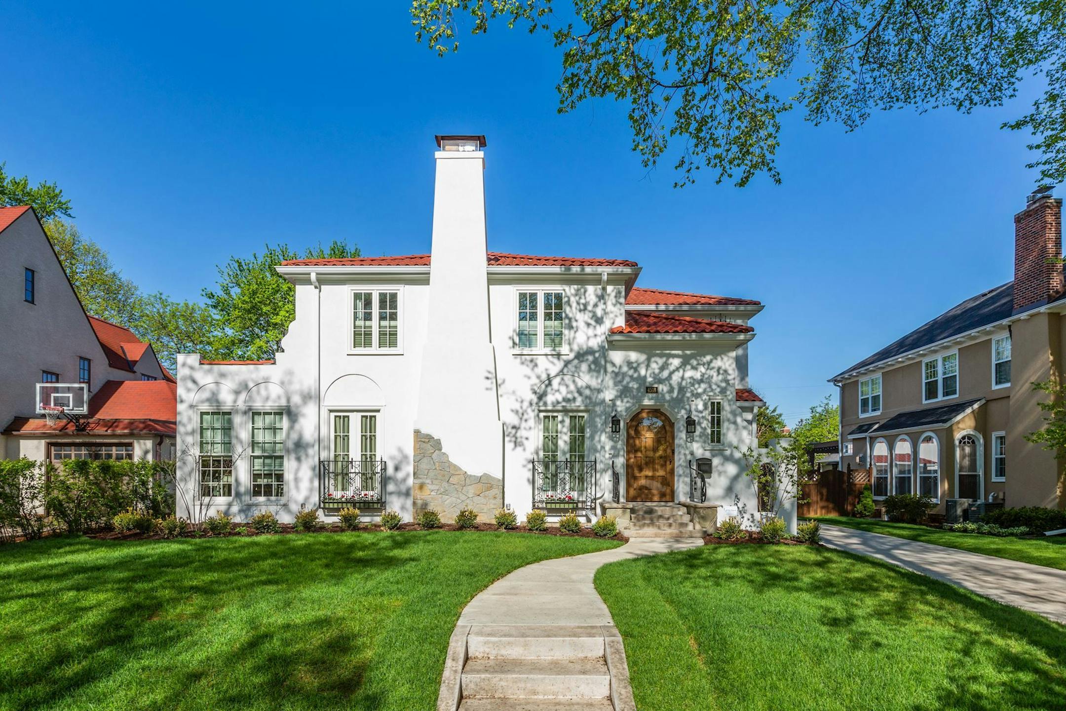 Homegazing - Mediterranean-style whole-house renovation in Edina's Country Club neighborhood. Credit Spacecrafting