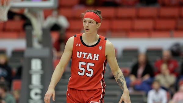 Rochester Mayo grad Gabe Madsen was Utah’s second-leading scorer last season.
