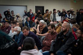 East Phillips residents pack a community meeting with the Minnesota Pollution Control Agency and the Environmental Protection Agency about the Smith F