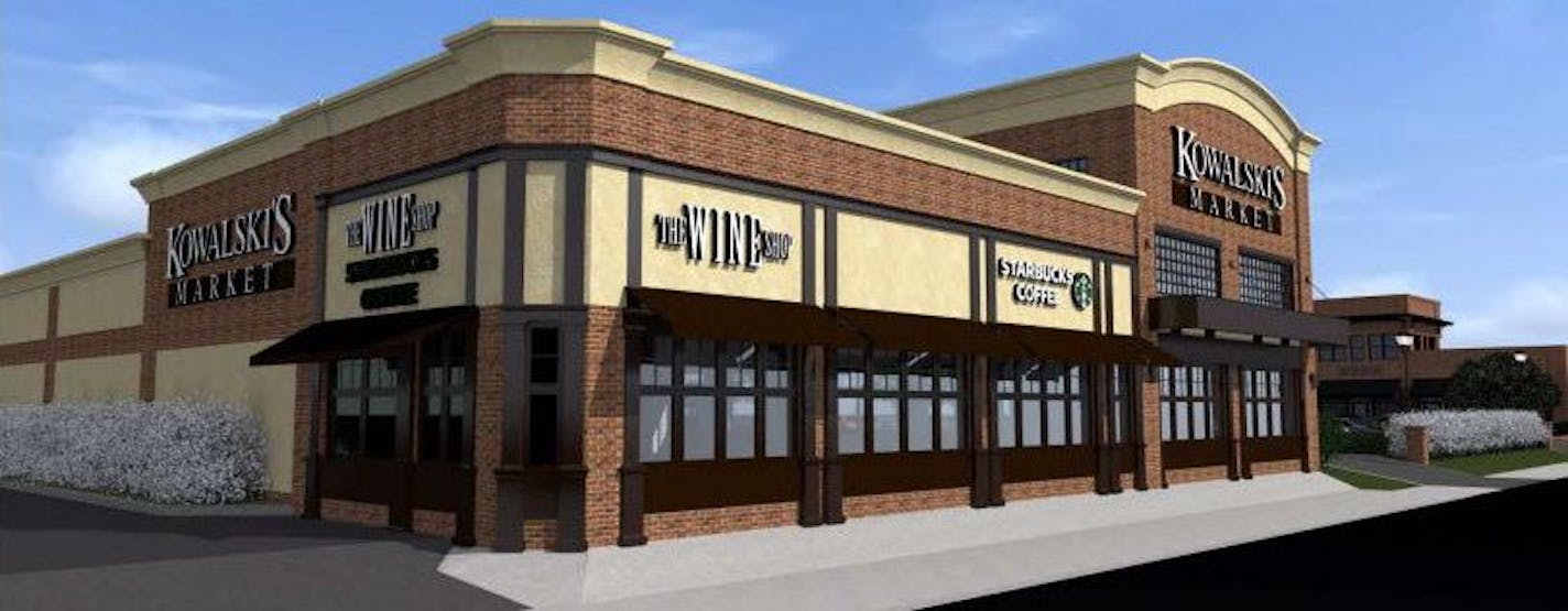 Submitted rendering of Kowalski's in Excelsior, which will now open this summer.