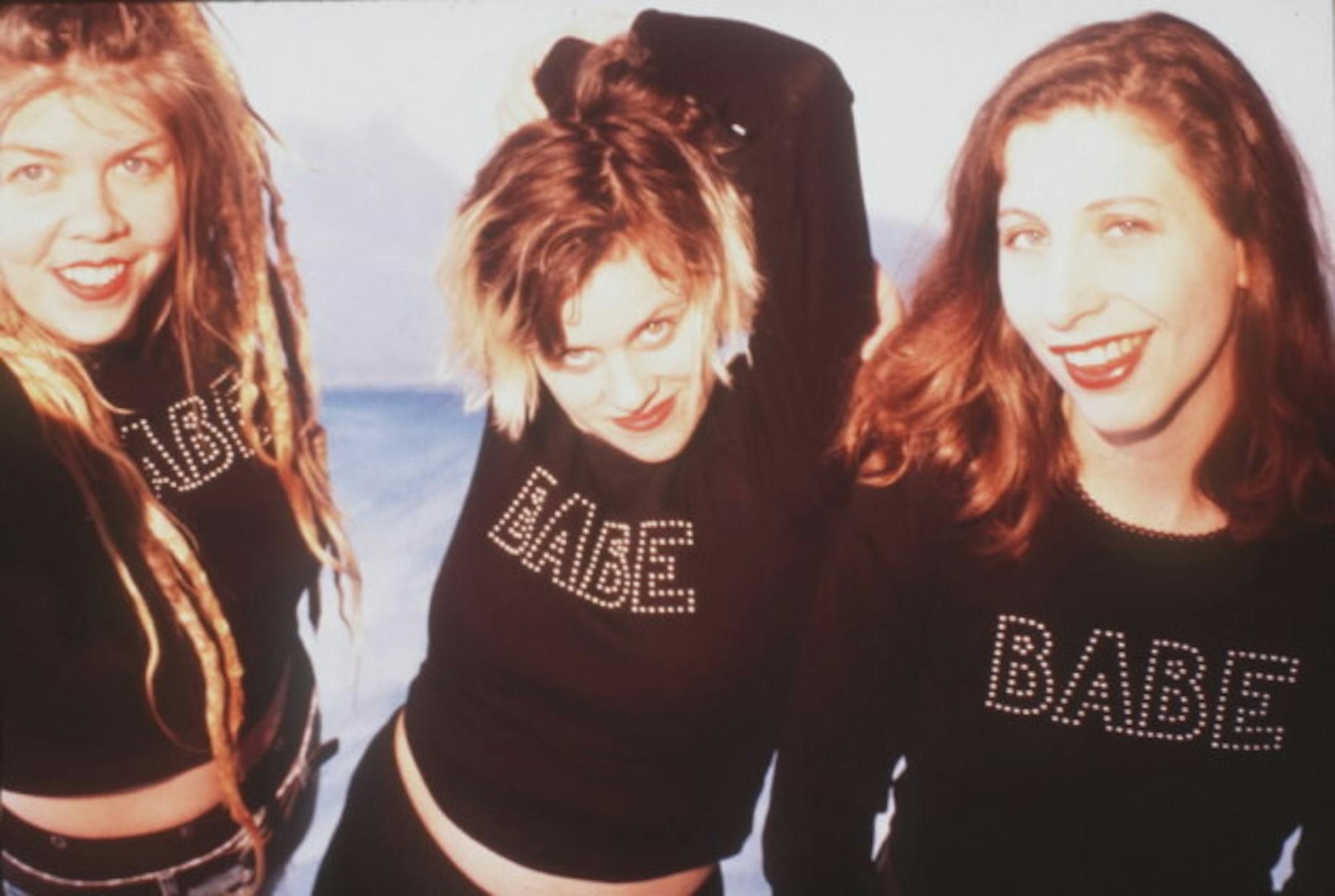 Babes in Toyland circa 1996 with (from left) Lori Barbero, Kat Bjelland and Maureen Herman. / Photo by Bill Phelps
