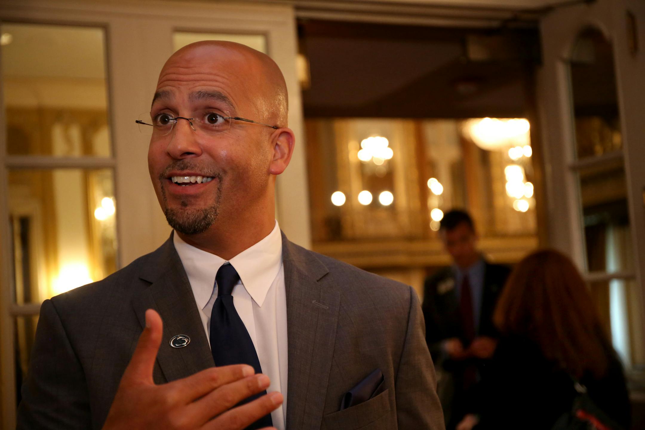 Penn State coach James Franklin is making some changes are the season-opening loss at Temple.