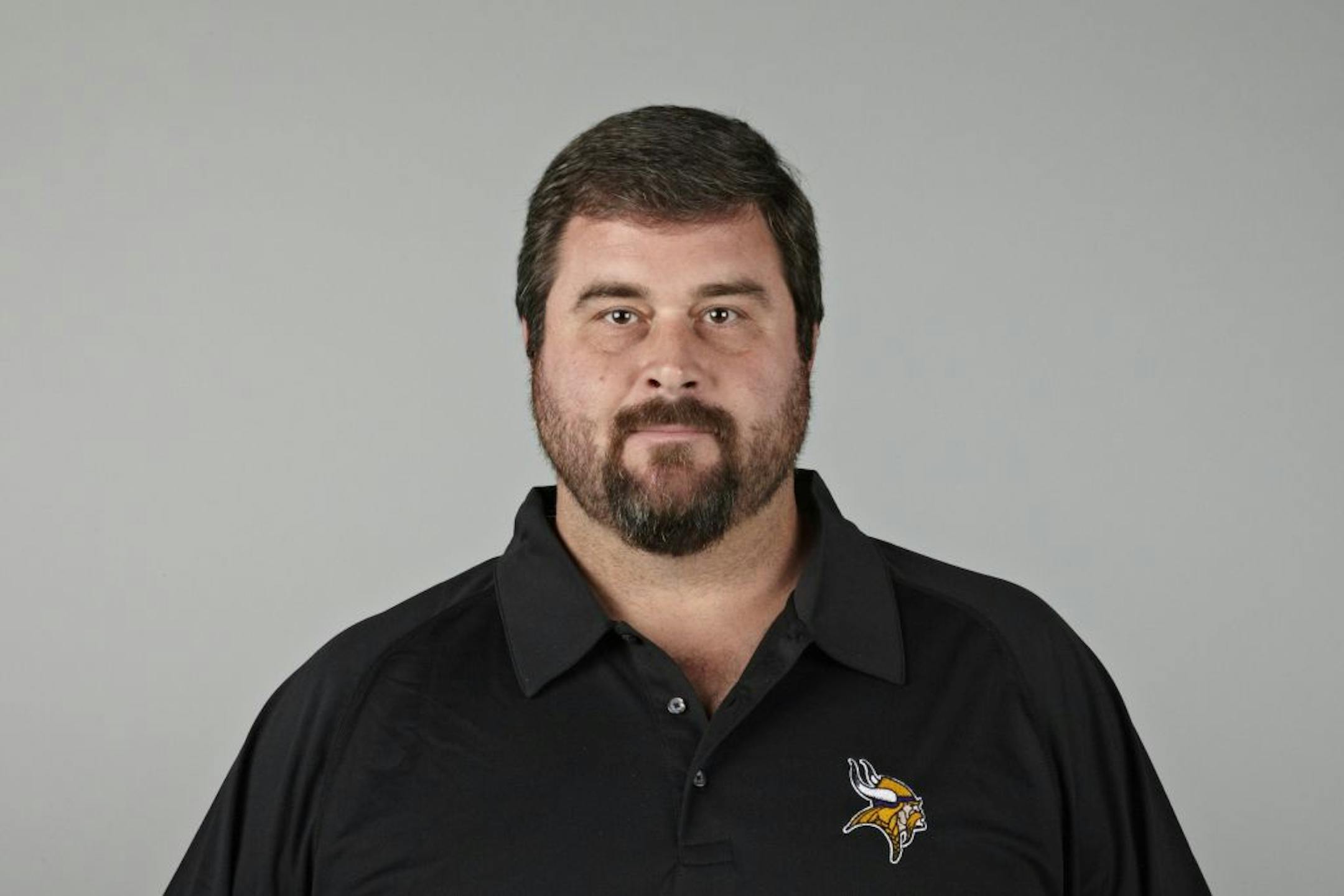 Vikings offensive line coach Jeff Davidson