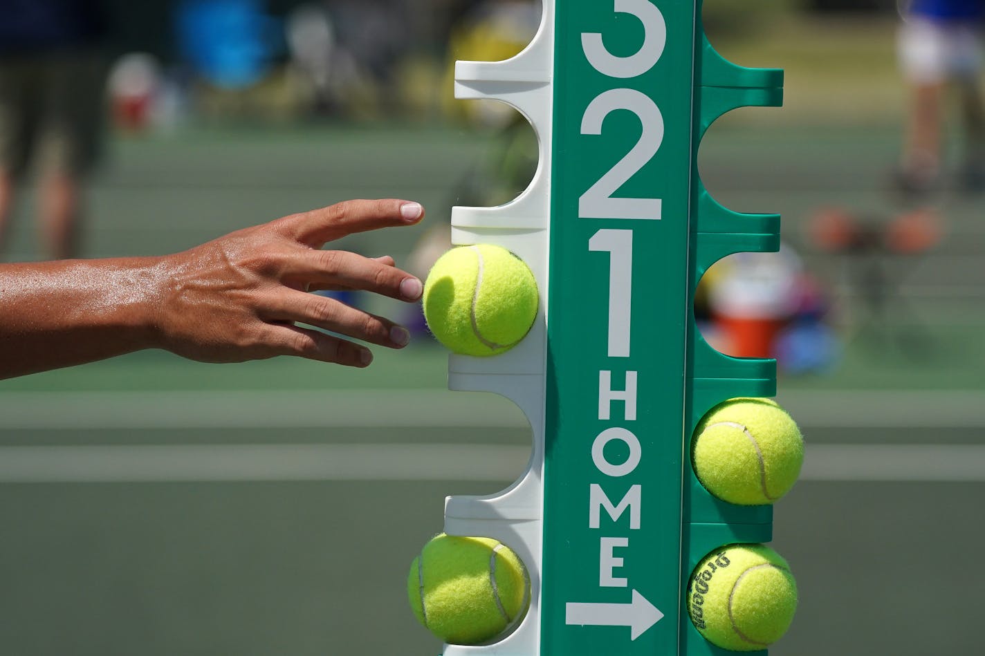 Edina's Matthew Fullerton recorded a point as he played Wayzata's Collin Beduhn in the boys Class 2A championship singles match. ] ANTHONY SOUFFLE • anthony.souffle@startribune.com