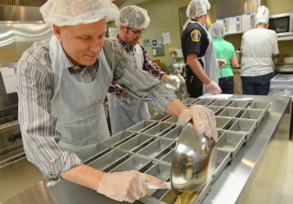 The VEAP program - volunteers enlisted to assist people -- has a new teaching kitchen that is used to serve low-income people. They use donated food t