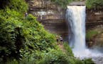 Minnehaha Falls and the land surrounding it (Minnehaha Regional Park) became one of the first state parks in the United States when it was purchased b