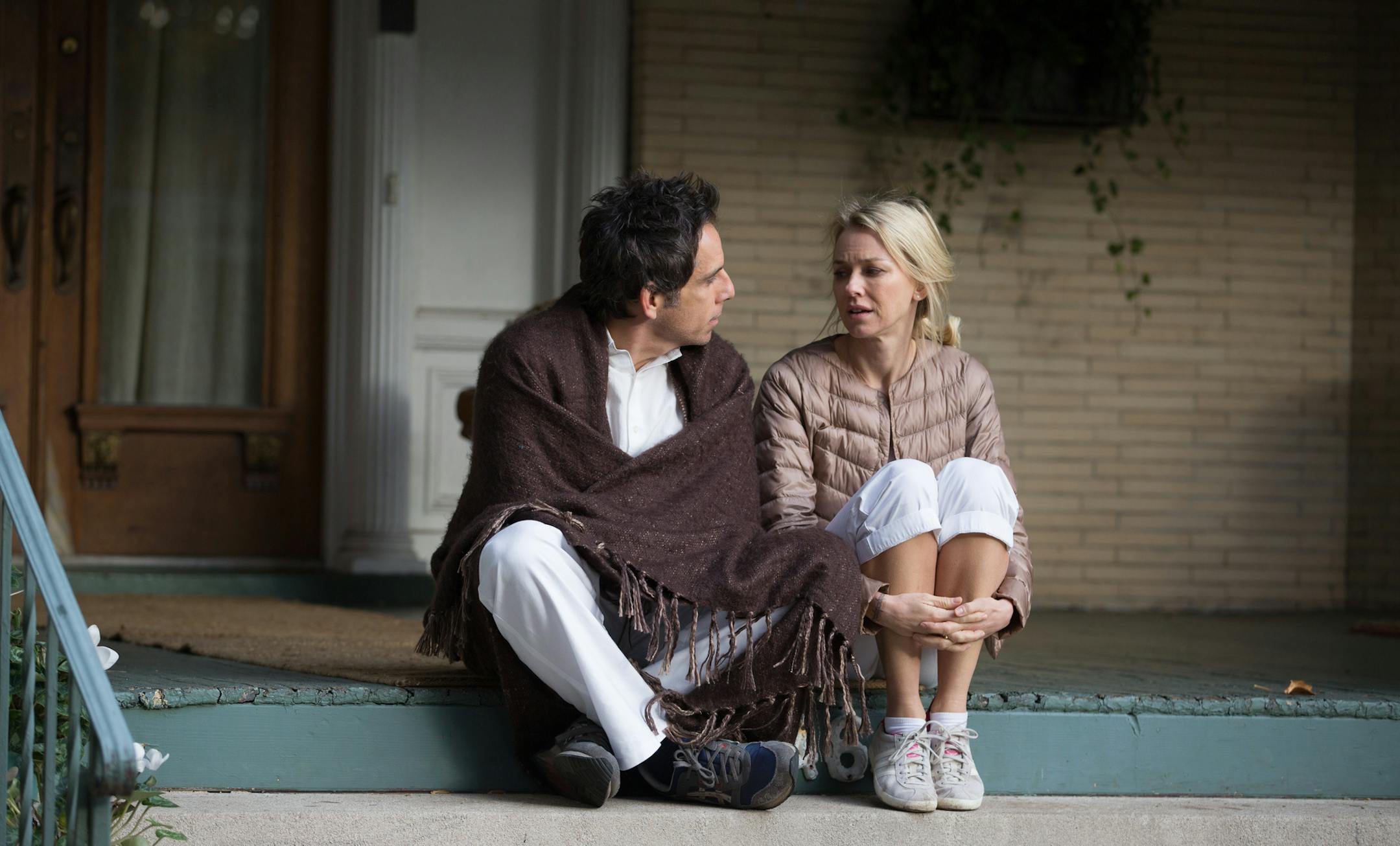 In this image released by A24 Films, Ben Stiller, left, and Naomi Watts appear in a scene from "While We're Young." (AP Photo/A24 Films, Jon Pack)
