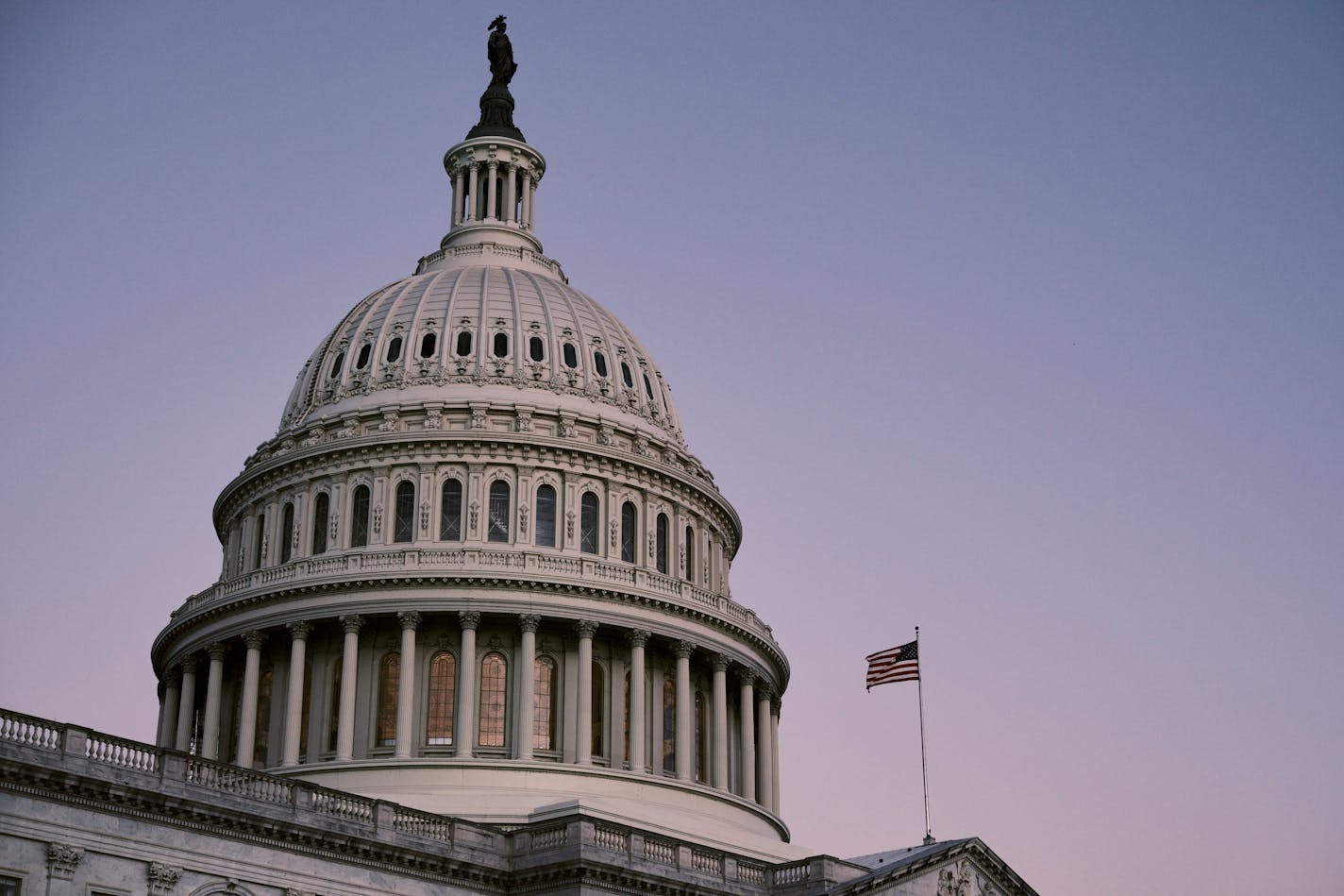 The U.S. Capitol at sunrise, the morning after Election Day, Nov. 9, 2022. If Republicans take one or both chambers of Congress, they are likely to use the debt limit as leverage to achieve their legislative goals. (T.J. Kirkpatrick/The New York Times)