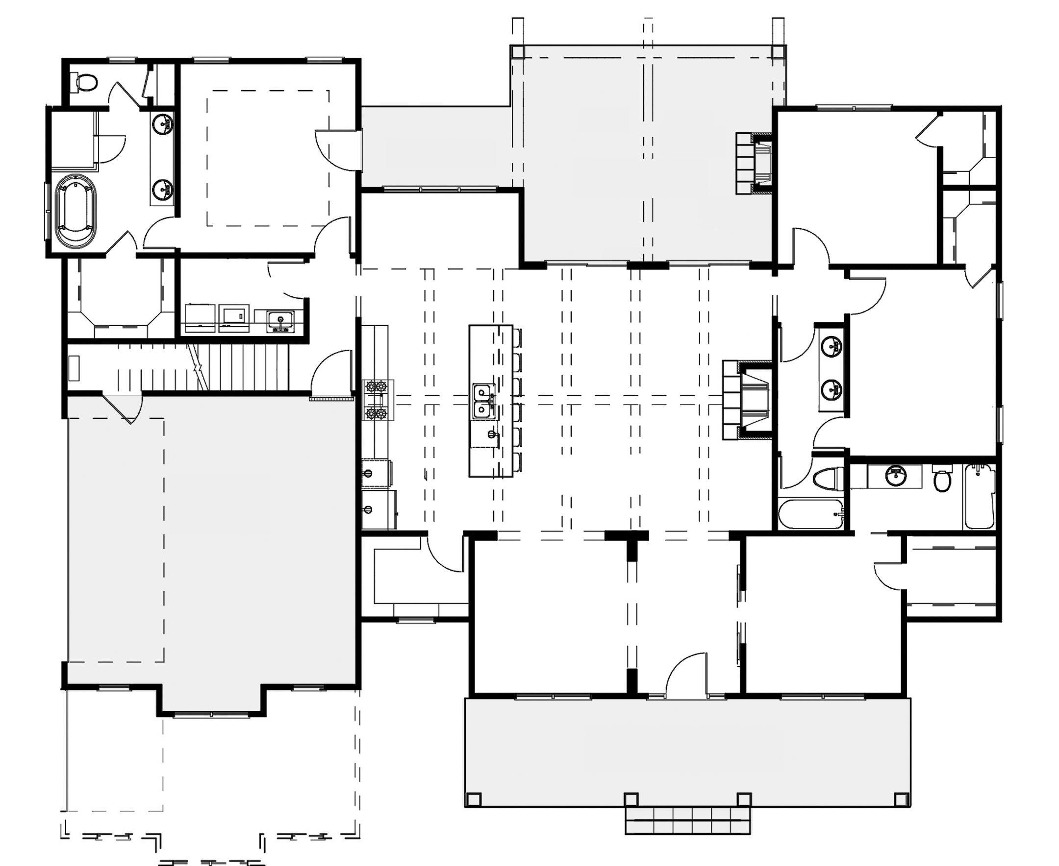 Provided
Home plan: Board and batten siding, large windows and a welcoming front porch deliver classic curb appeal to this country charmer.