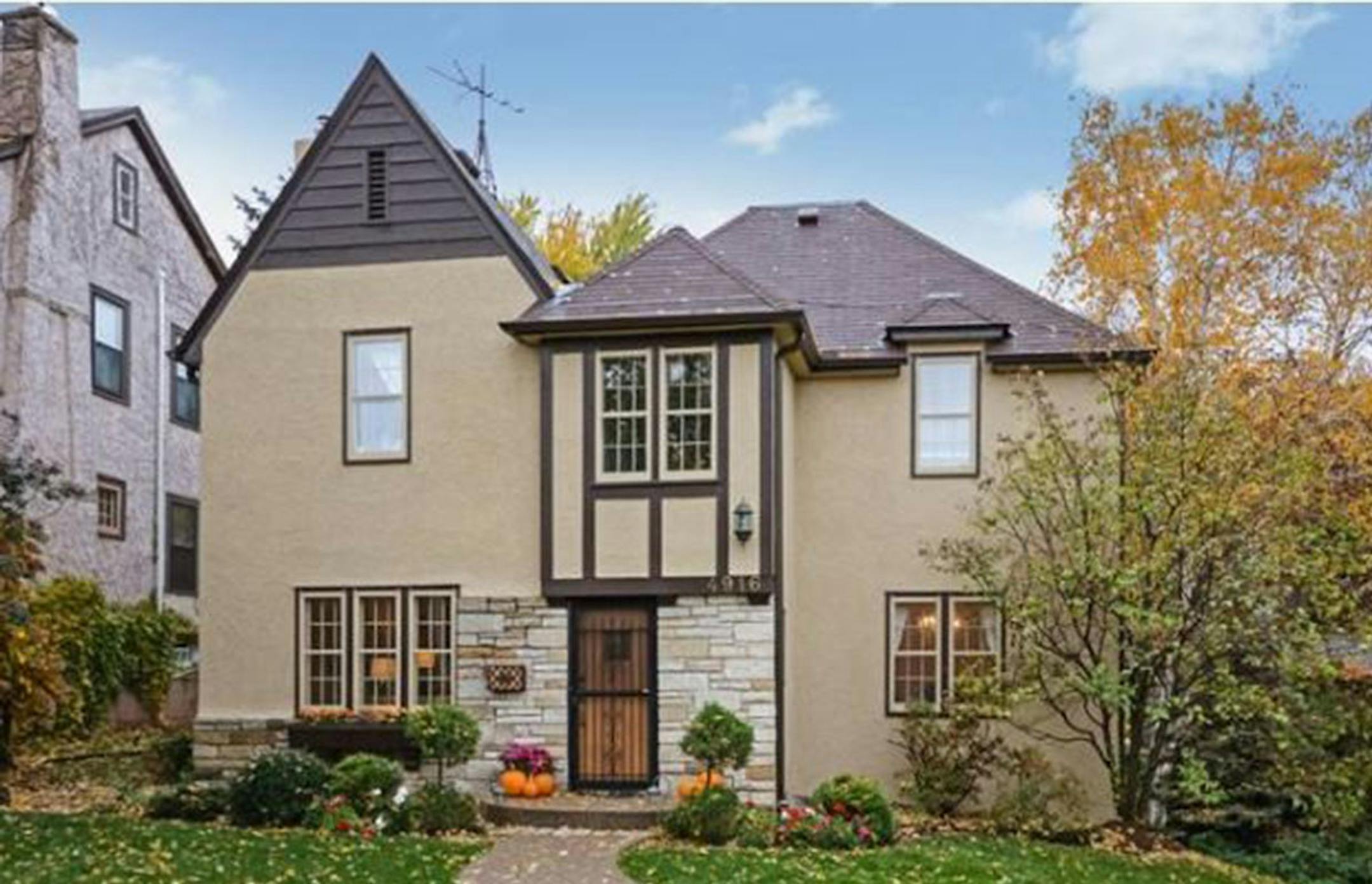 ... Minneapolis
Built in 1933, this four-bedroom, three-bath house located in the Tangletown neighborhood has 2,585 finished square feet and features four bedrooms on one level, hardwood floors, original light fixtures and sconces, built-ins, two fireplaces, formal dining room, sun room, full partially-finished basement, patio, fenced yard and two-car attached garage. Listed by Holly Weinstine, Re/Max Results, 612-990-5989.