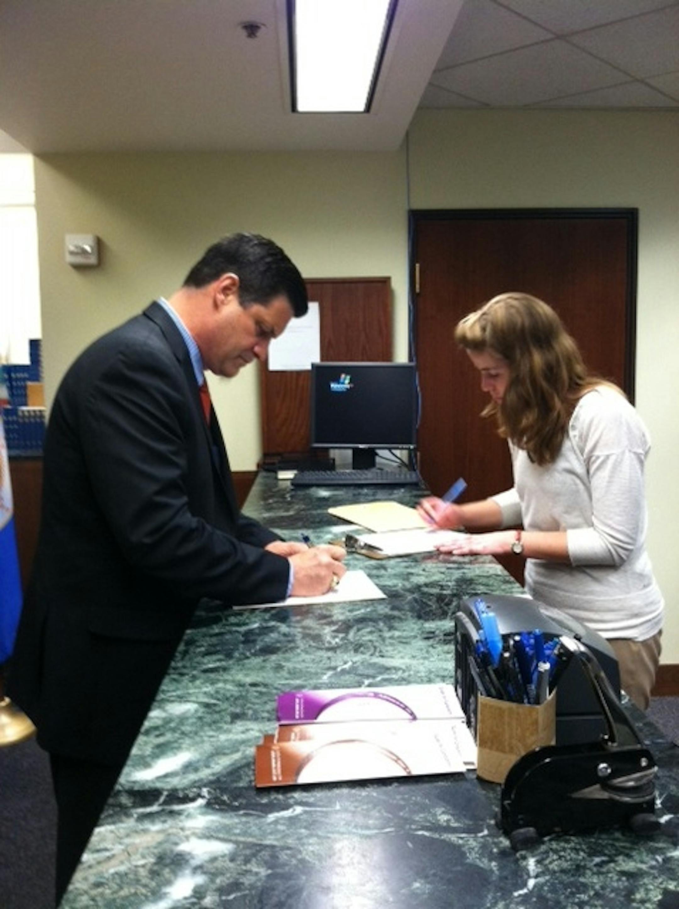 Cravaack files for re-election