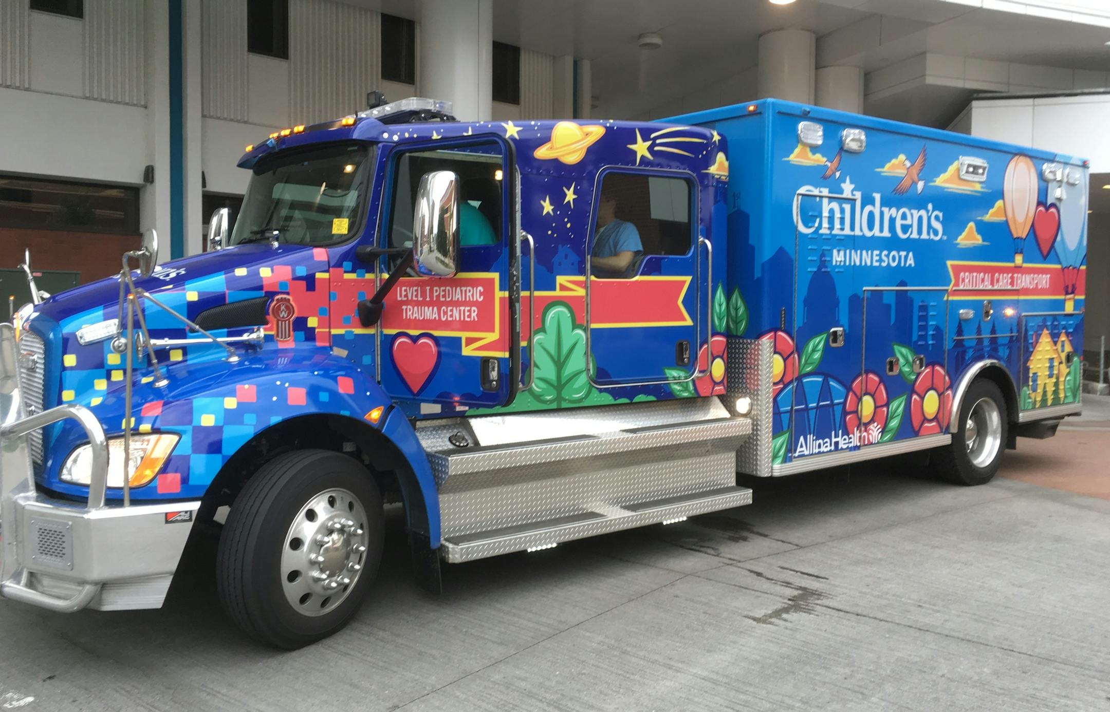 One of two new ambulance rigs at Children&#xed;s Minnesota are part of the hospital&#xed;s push to transport more pediatric patients between hospitals across the state.