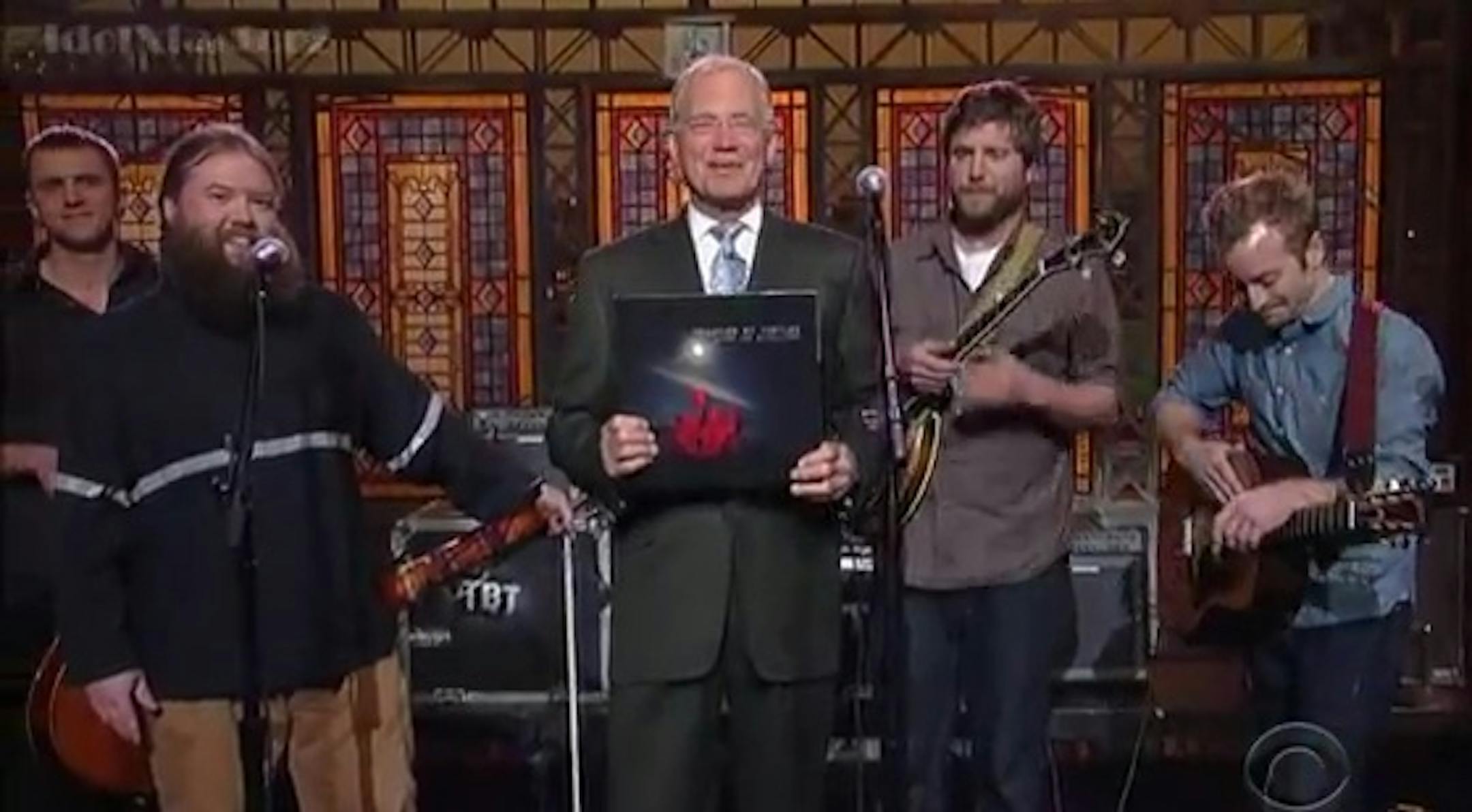 Trampled by Turtles played "The Late Show With David Letterman" in 2012 and return next week.