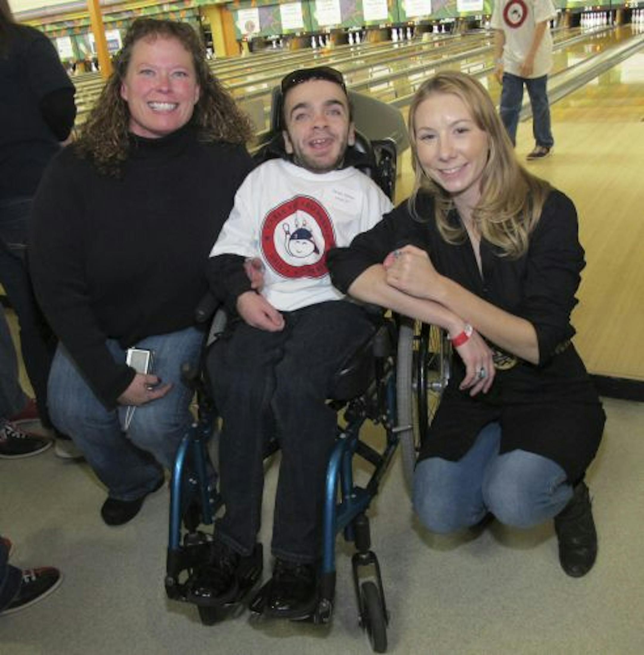 Verlene Spafford, Devin Heise and Katey DeCelle.