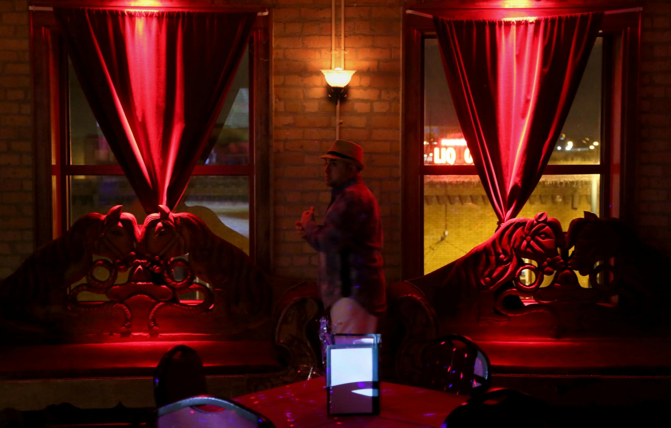 Salsa dancing takes place on the third floor of the former IOOF building at Lake Street and 27th Ave. seen Friday, April 24, 2015, in Minneapolis, MN.