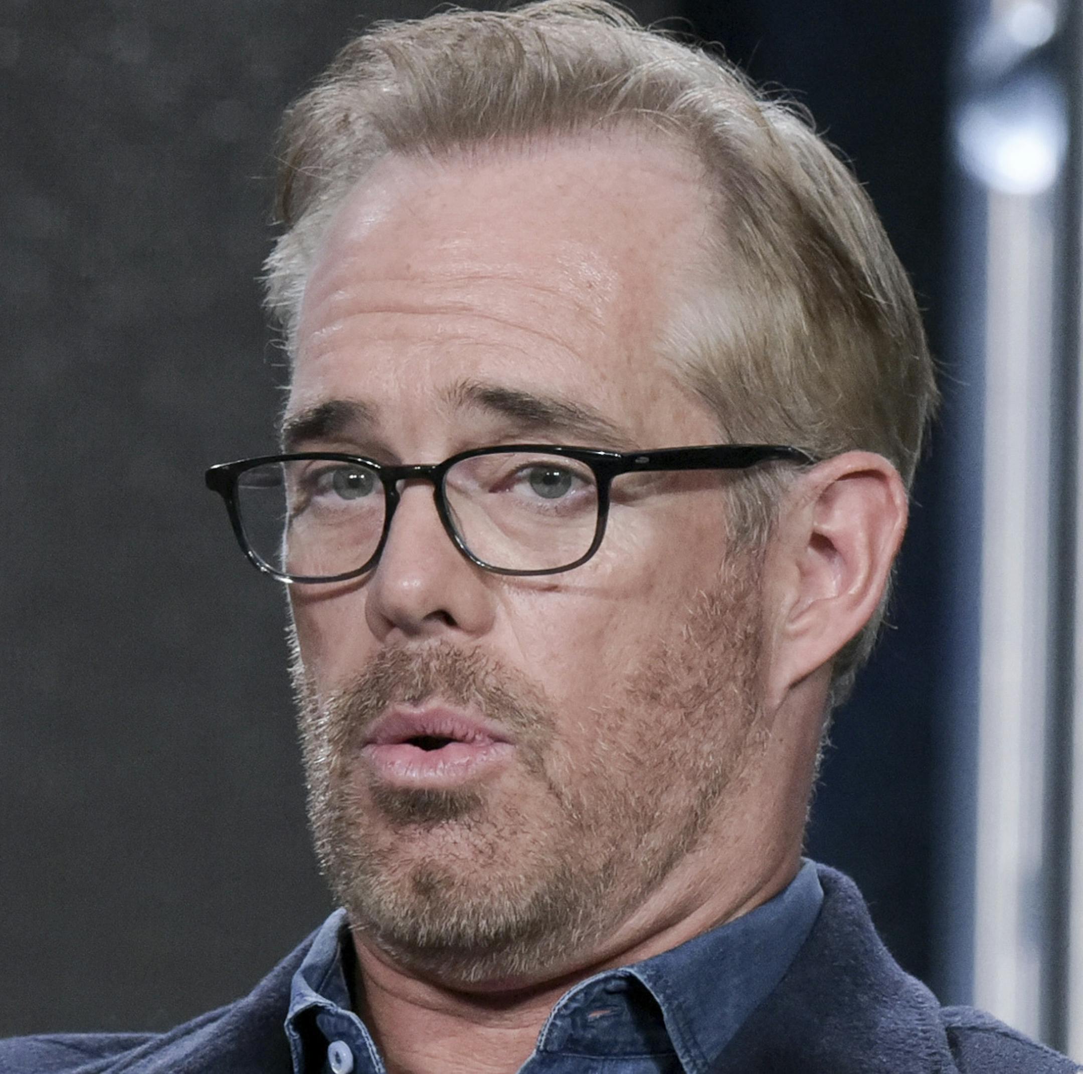 Joe Buck speaks during the "Undeniable with Joe Buck and Fear(less) with Tim Ferriss" panel at the Direct TV portion of the 2017 Winter Television Critics Association press tour in on Thursday, Jan. 5, 2017, in Pasadena, Calif. (Photo by Richard Shotwell/Invision/AP)