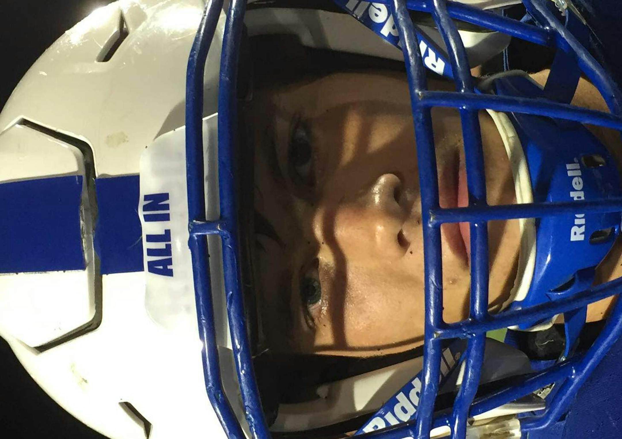 Spring Lake Park quarterback Zachary Ojile