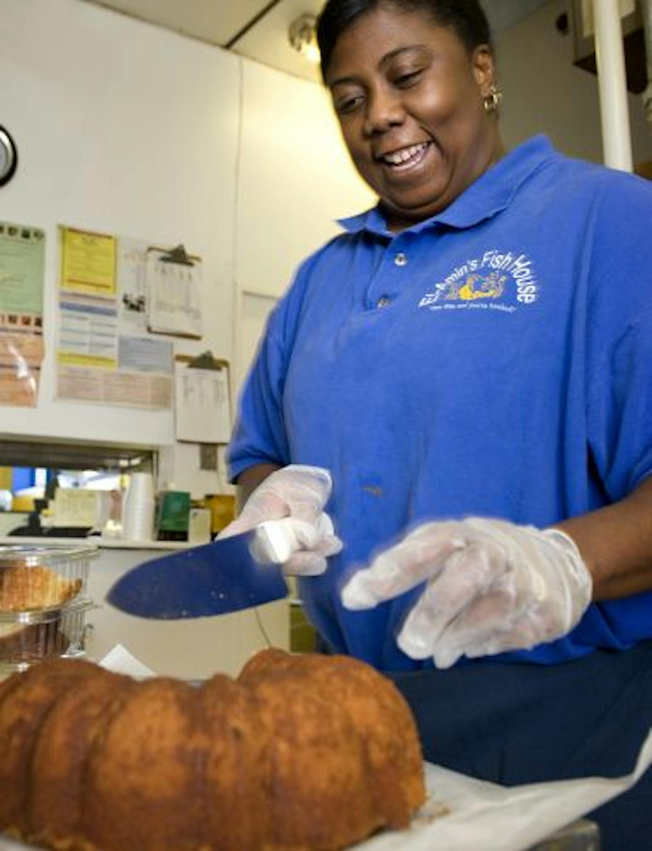 When Sharon El-Amin's north Minneapolis restaurant was on the ropes, she turned to WomenVenture for consulting help. The result: business at El-Amin's Fish House on W. Broadway is up about 20 percent from 2009.