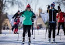 About 91,000 cross-country skiers took to the Hyland Lake Park Reserve trails last season.