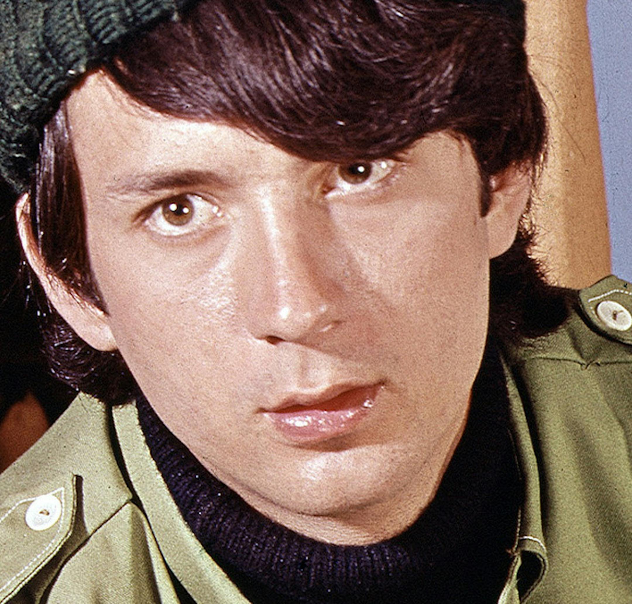 Pop musical group, "The Monkees" are shown in this Oct. 20, 1966 photo. At top are: Peter Tork, right, and Mickey Dolenz. At bottom are: David Jones, left, and Mike Nesmith. (AP Photo) ORG XMIT: APHSLTRN15 ORG XMIT: MIN1302221503100787 ORG XMIT: MIN1307091554293326