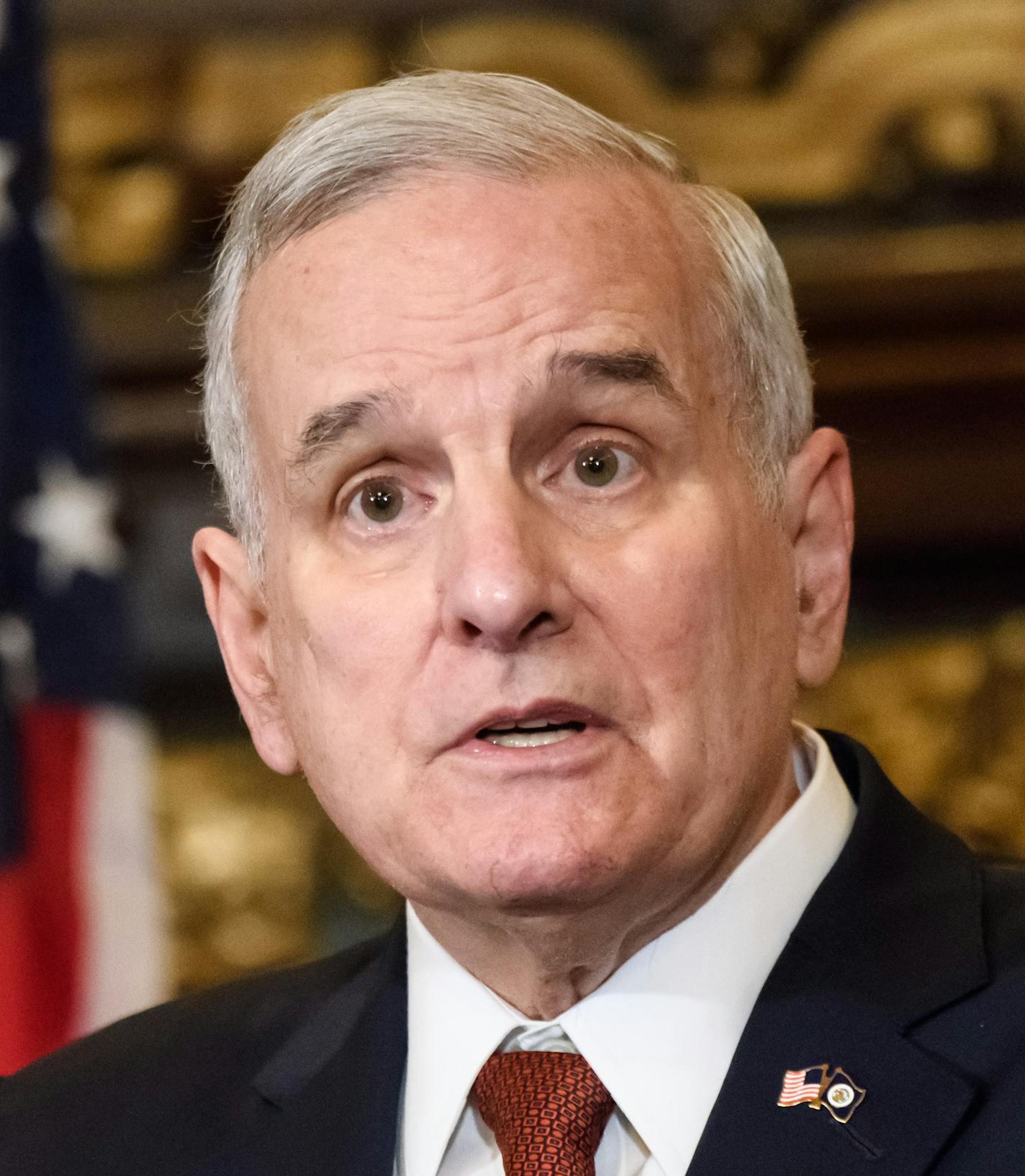 Gov. Mark Dayton addressed a wide range of issues including reports of criminal acts at senior care facilities from a Star Tribune report, sexual harassment allegations at Minnesota Capitol and problems at MNLARS. ] GLEN STUBBE &#xef; glen.stubbe@startribune.com Wednesday, November 15, 2017