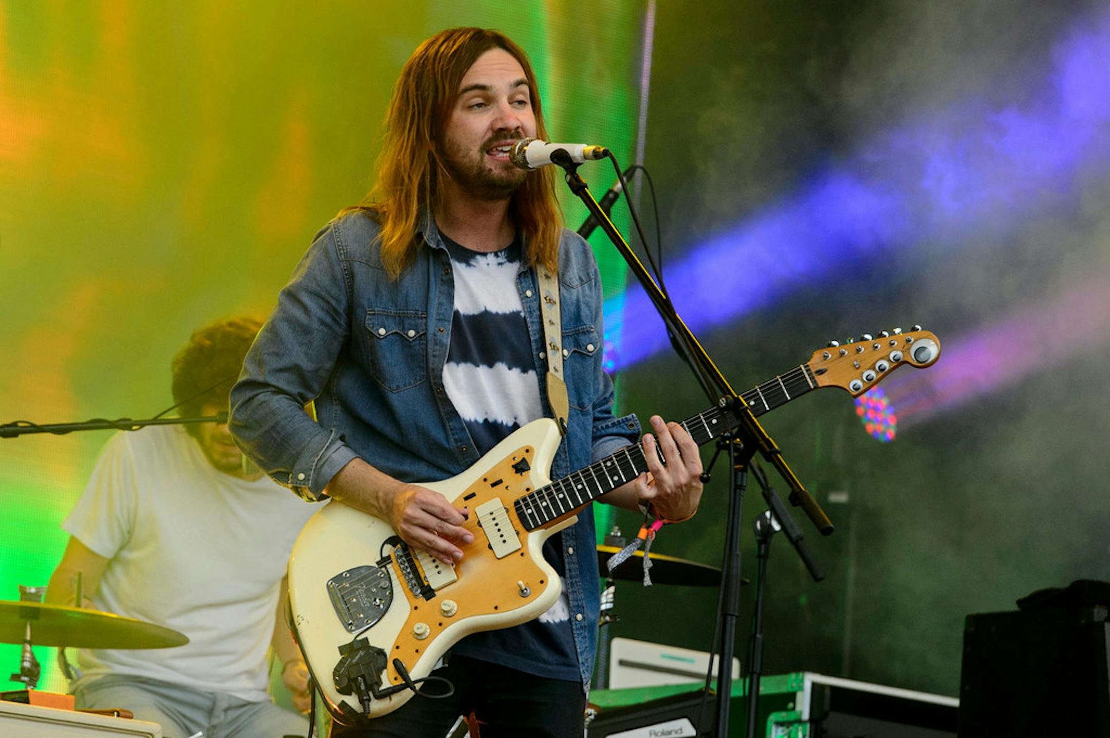 Tame Impala's Kevin Parker at the Glastonbury Fest in 2016.