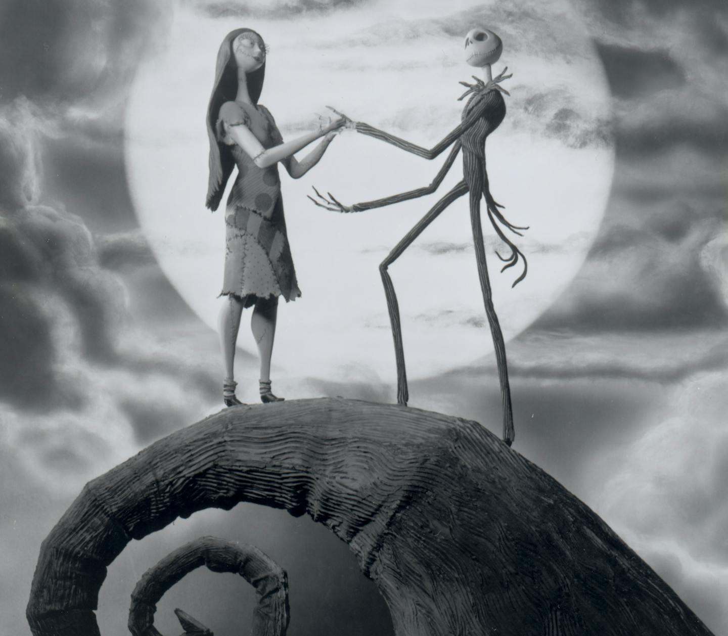 "Nightmare Before Christmas" an animated film by Tim Burton.