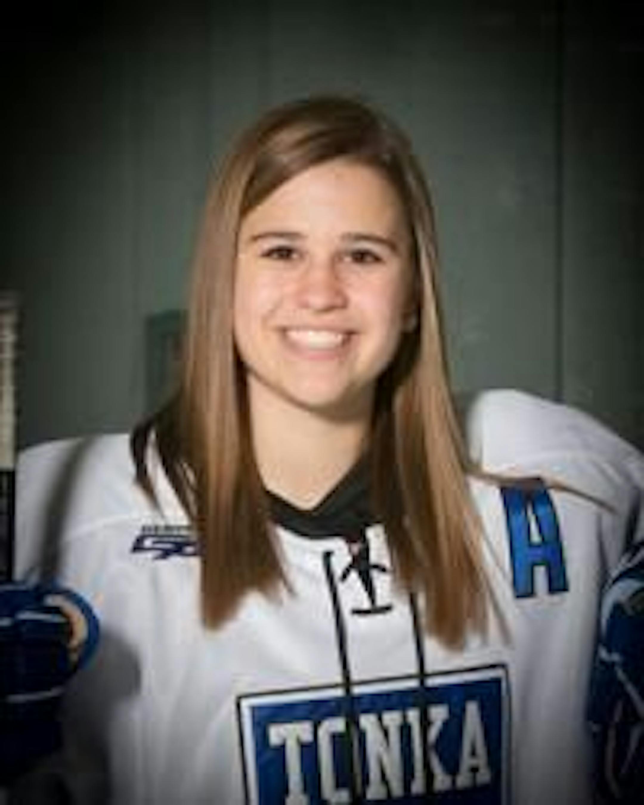 Amy Petersen, Minnetonka hockey, sr., 2012-2013