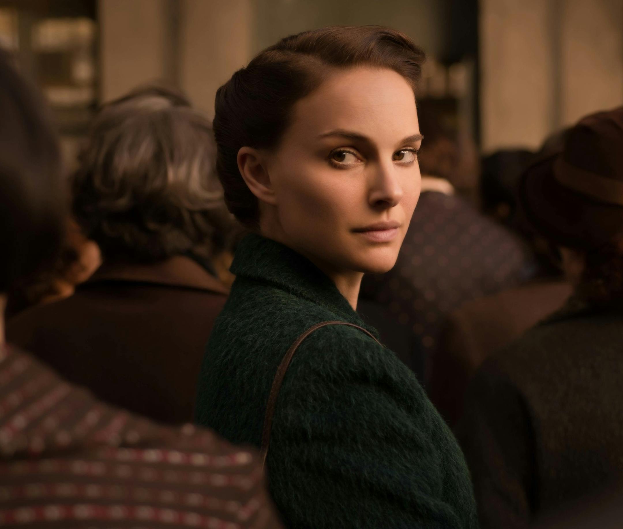 This image released by Focus Features shows Natalie Portman in a scene from "A Tale of Love and Darkness." Portman also wrote and directed the film. (Ran Mendelson/Focus Features via AP)